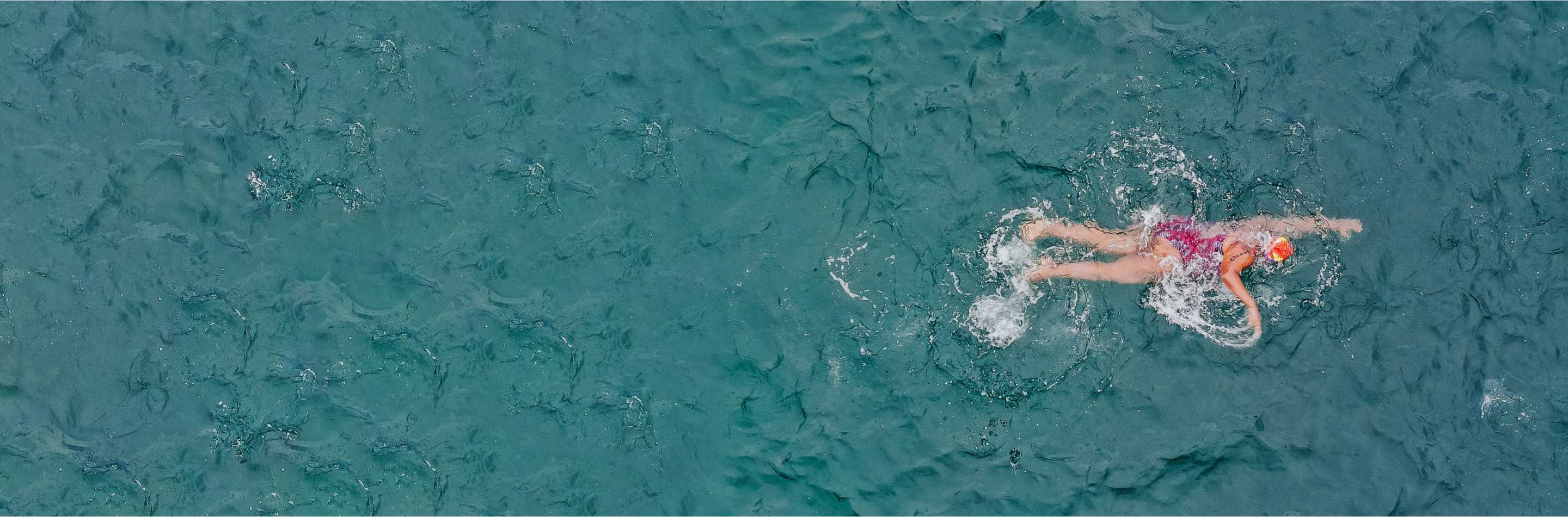 Woman swimming